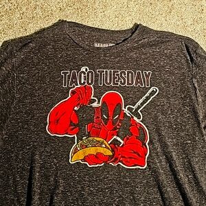 Marvel Deadpool Taco Tuesday shirt
